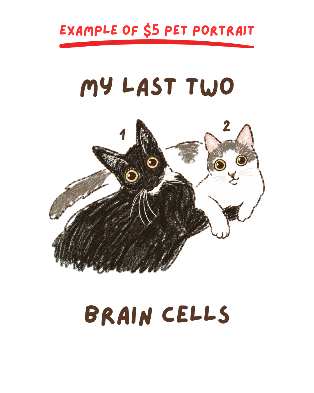 Poorly Drawn Pet Portrait